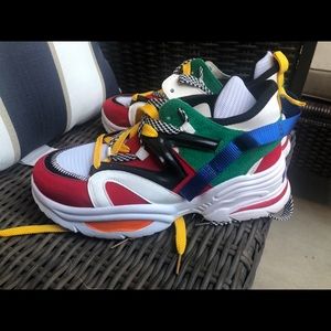 DAD SHOE MULTI COLORED